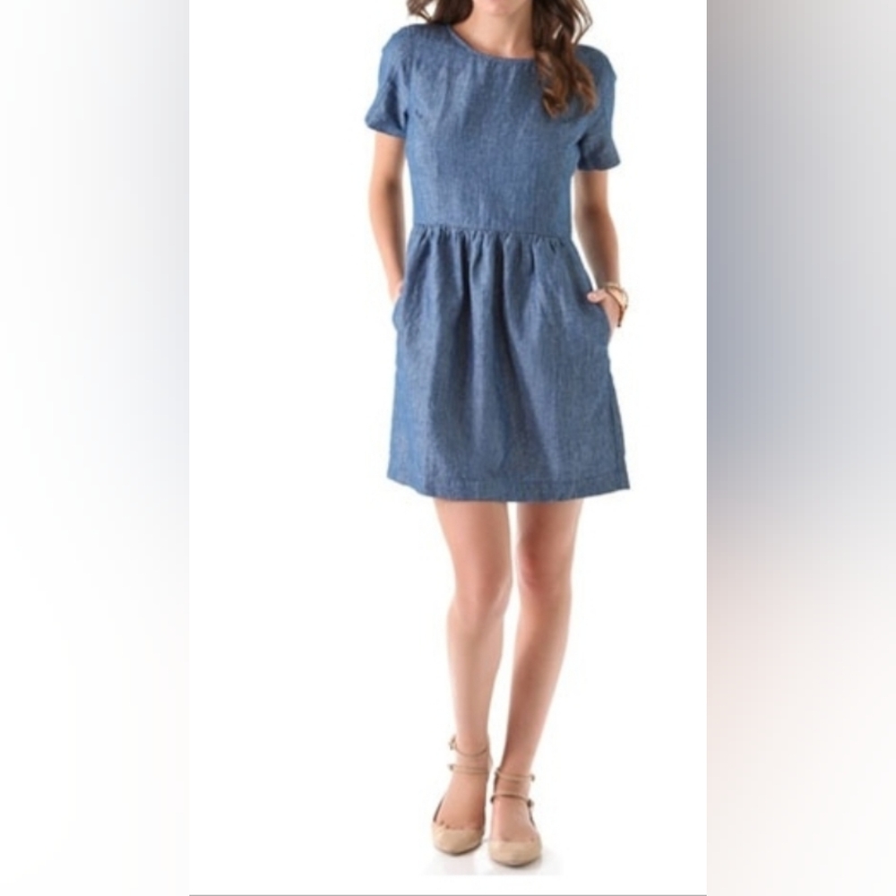 Madewell Denim Blue Mini Dress